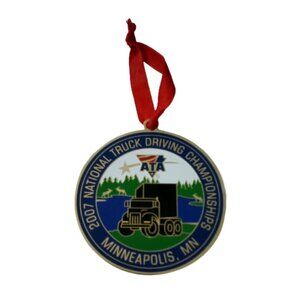 2007 ATA National Truck Driving Championship - Metal  Commemorative Ornament